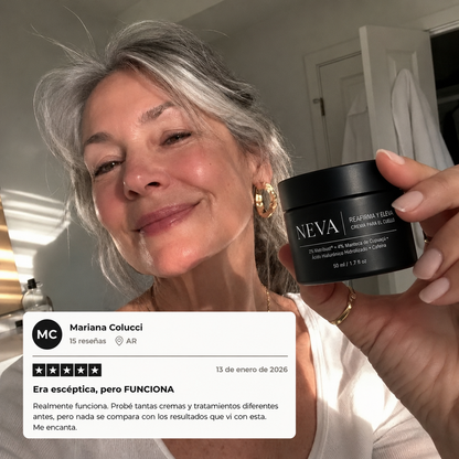 NEVA™ — Crema Reafirmante para Cuello y Escote